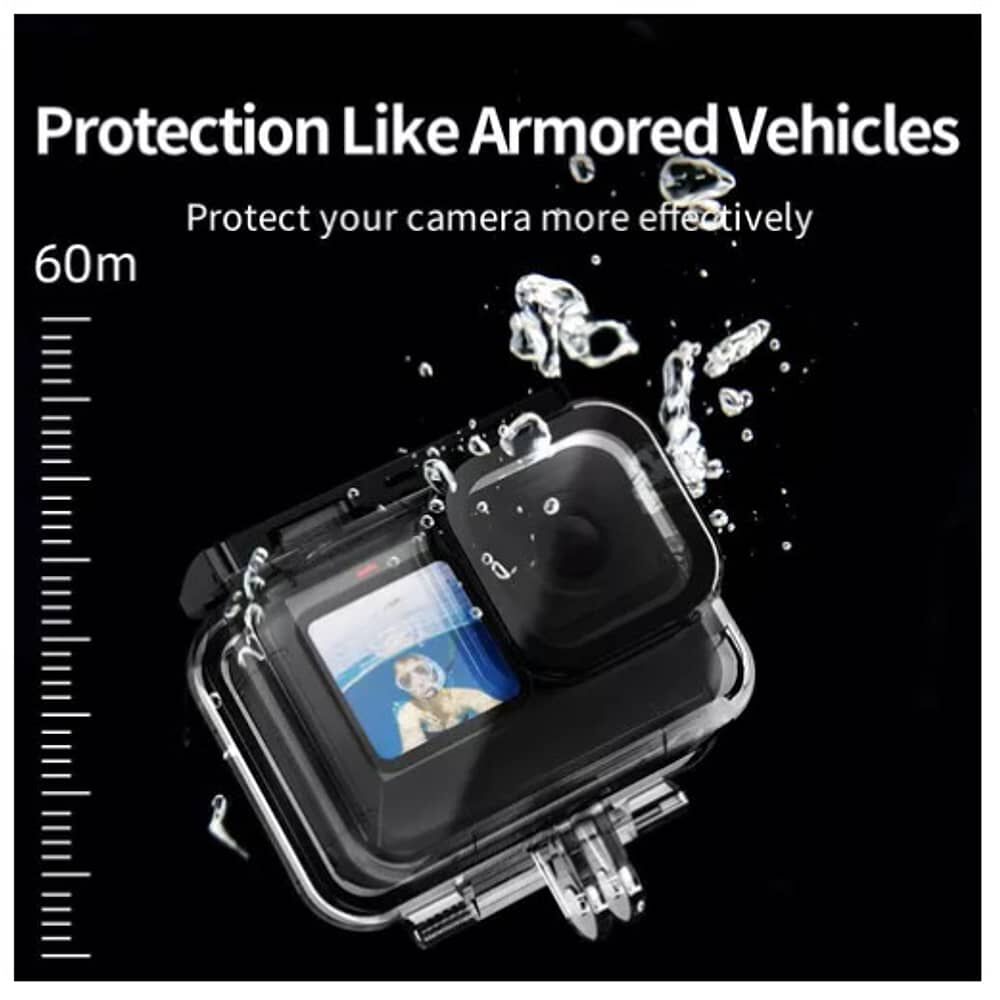 Carcasa Sumergible Impermeable Para Gopro Hero 12 11 10(45m) image number 1.0