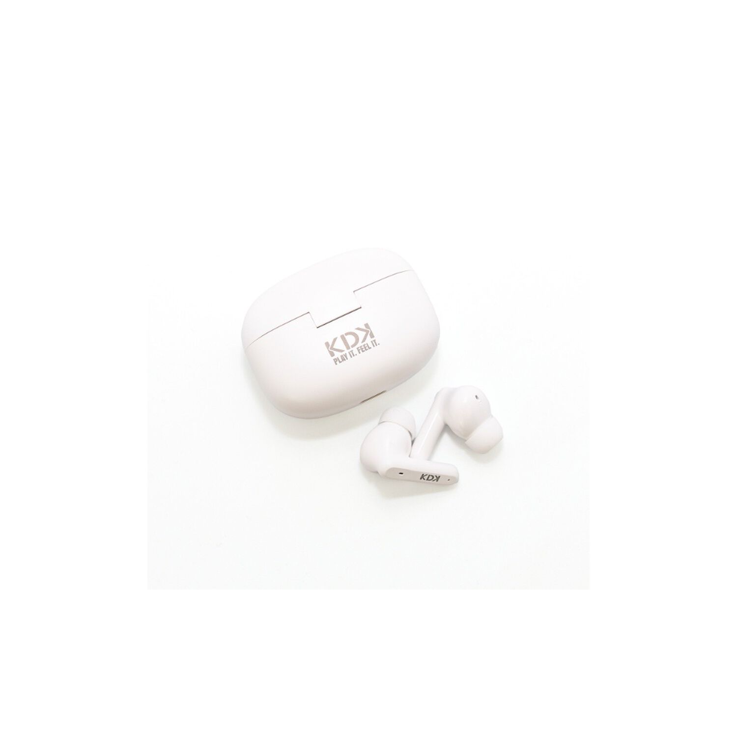Audifonos Inal&aacute;mbricos Bluetooth Kdk Echo Pro Blanco image number 2.0