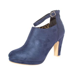 Zapato Azul V&iacute;a Franca Art. 5hz15navy