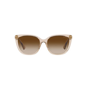 Lentes De Sol Shiny Transparent Brown Ralph