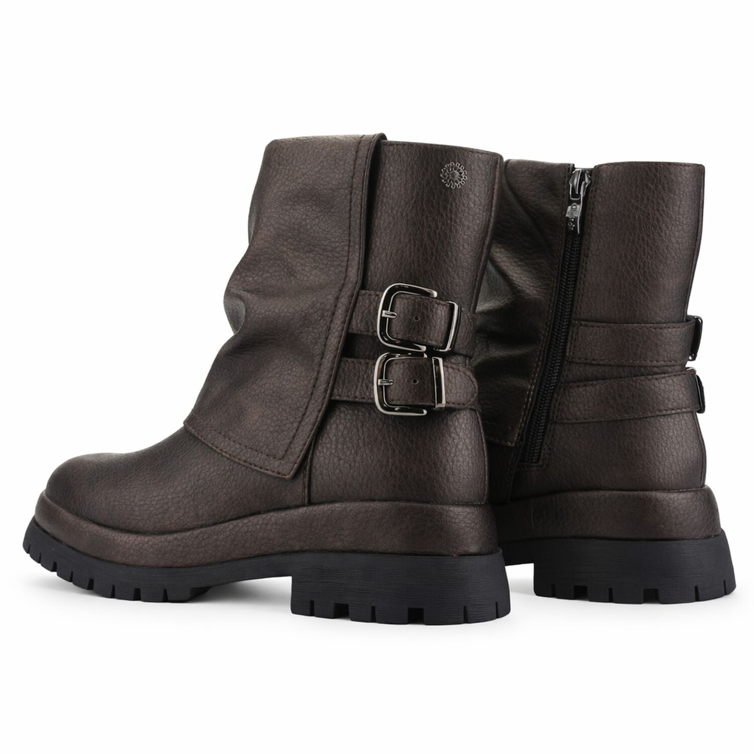 Botin Bronce Mujer Casual Chalada Krep image number 5.0