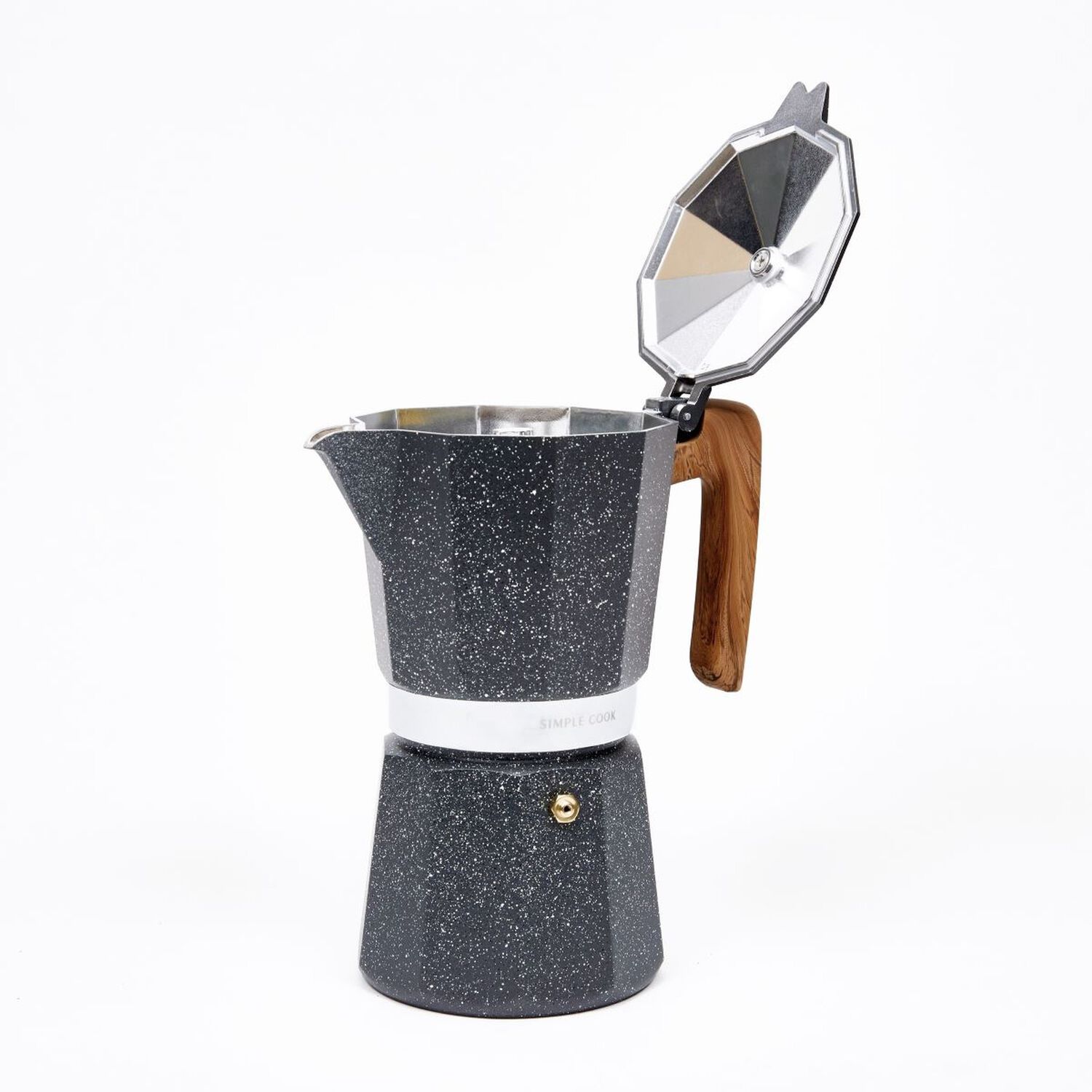 Cafetera Italiana Simple Cook Volterra 6 Tazas image number 5.0