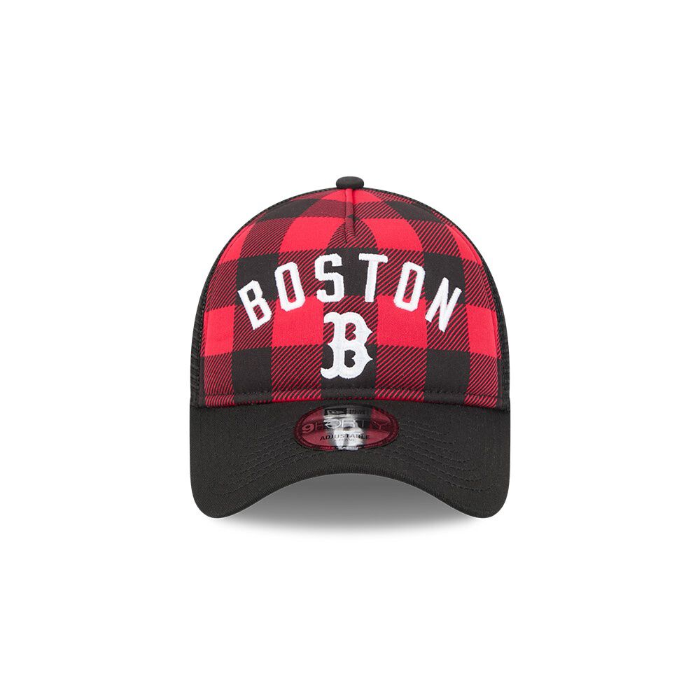 Gorra New Era 9forty Boston Red Sox Novelty Check Negro image number 1.0