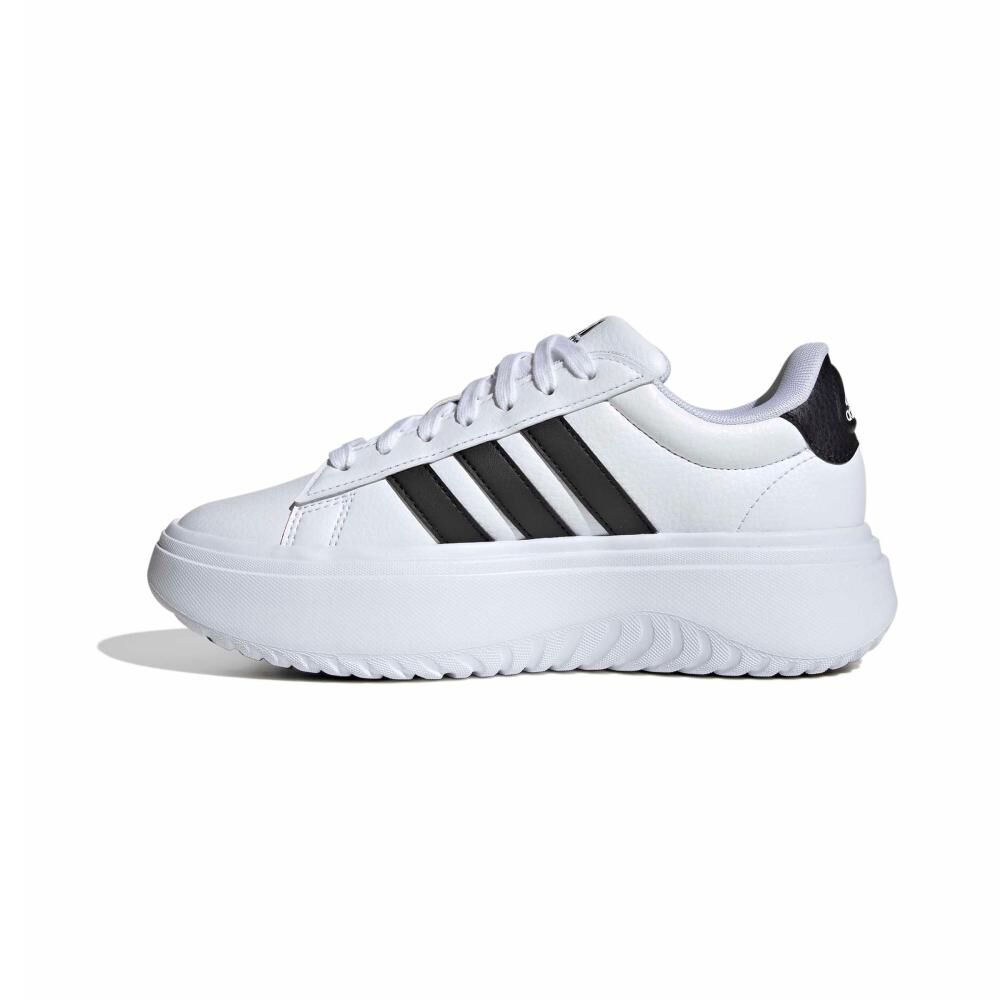 Zapatilla Urbana Mujer Adidas Grand Court Platform image number 3.0