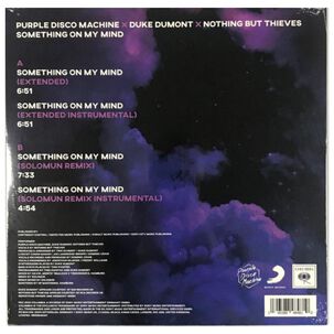 Purple Disco Machine - Something On My Mind | 12" Maxi Single Vinilo