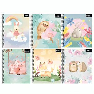 Pack 10pcs Cuadernos Univ Ross 100hojas