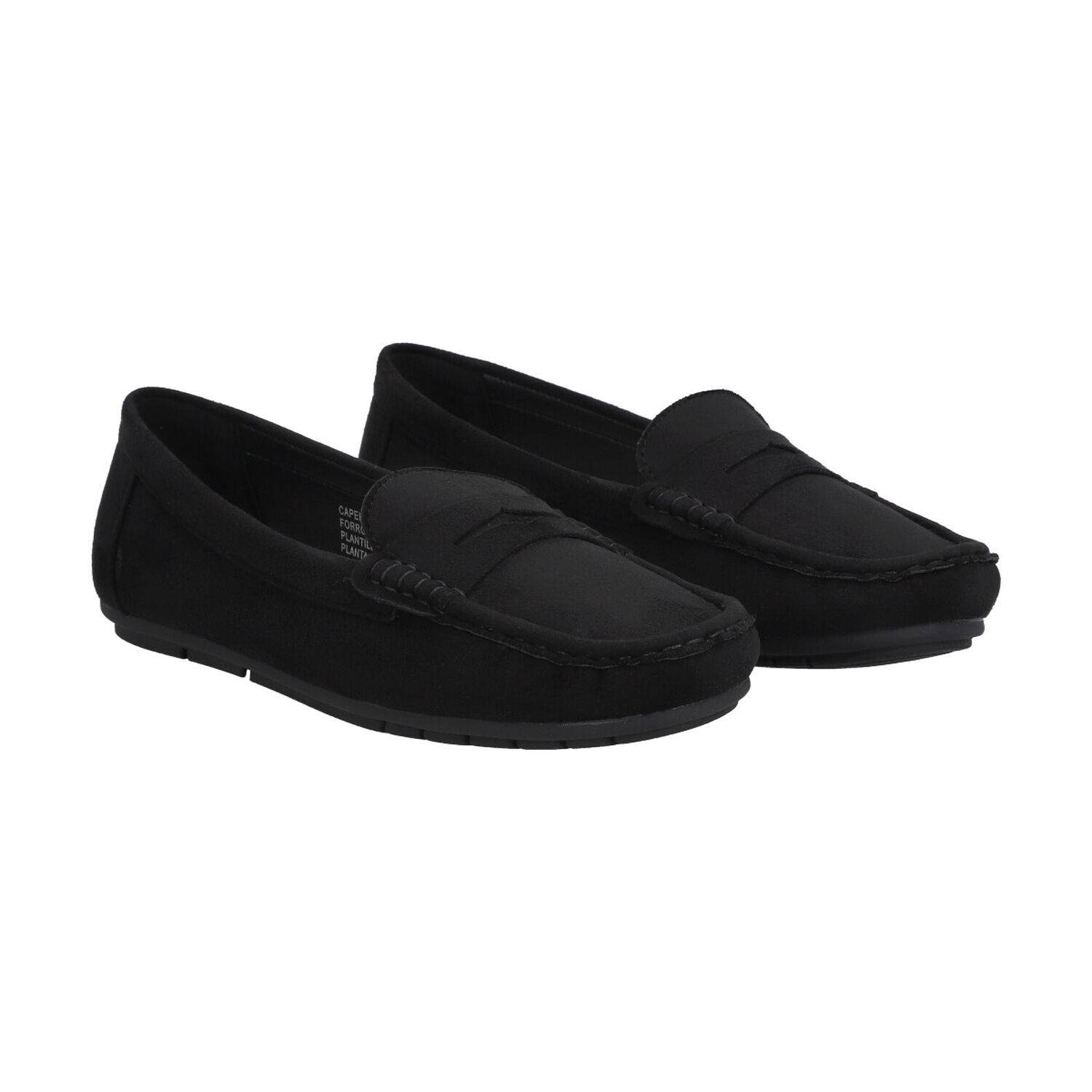 Mocas&iacute;n Mujer Negro 21 Lali Police image number 4.0