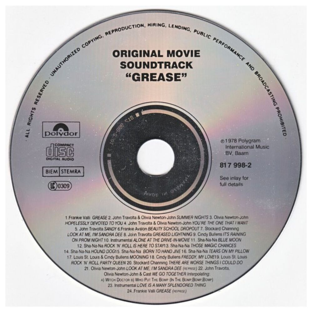 Grease - Soundtrack | Cd image number 3.0