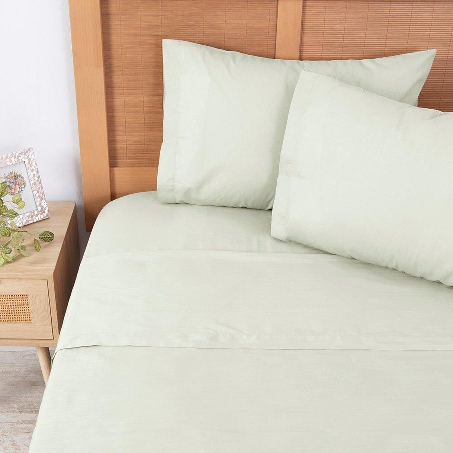 Sabana Mashini 200 Hilos King Verde image number 0.0