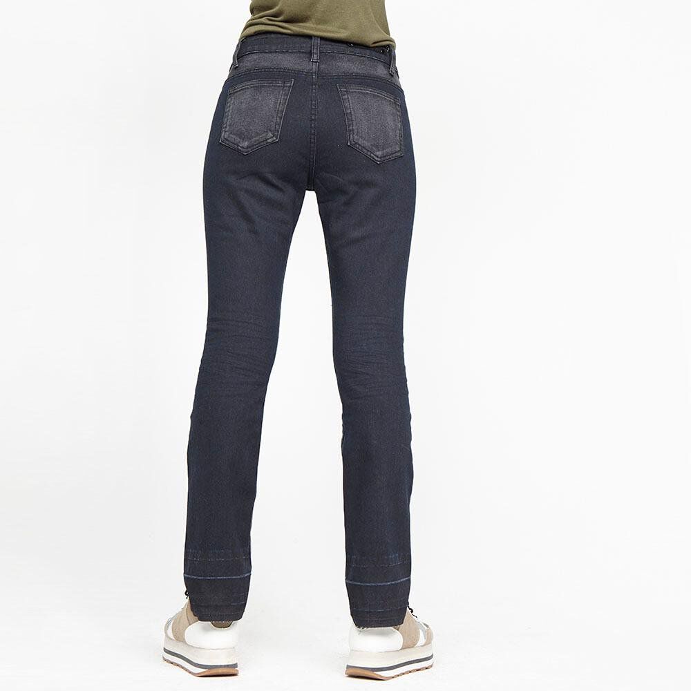 Jeans Mujer Tiro Alto Flare Rolly go image number 2.0