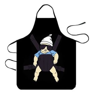 Delantal Cocina Divertido Hangover Baby Carlos