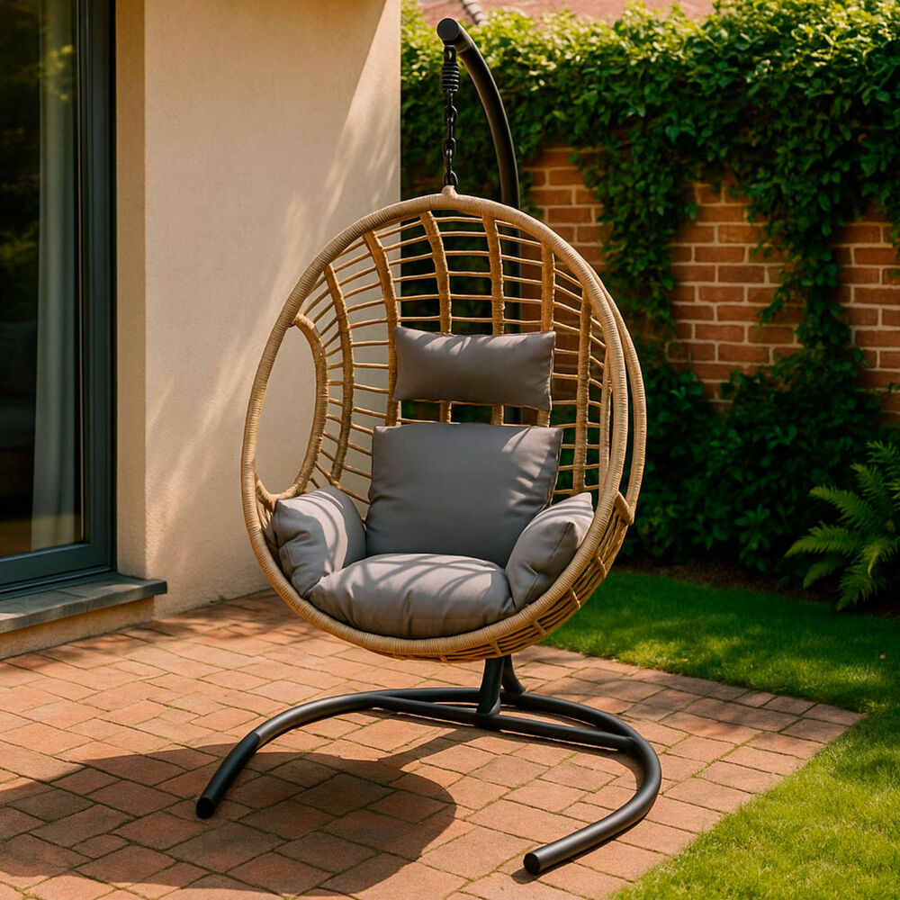 Silla Colgante De Terraza Almond image number 1.0