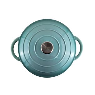 Olla Hierro Fundido 22cm Turquesa Keep Antiadherente Cocina