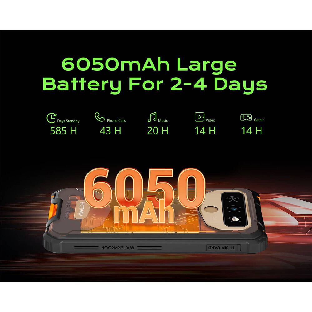 Hotwav T5 Max Smartphone Resistente Con Bater&iacute;a De 6050mah Y Nfc image number 4.0
