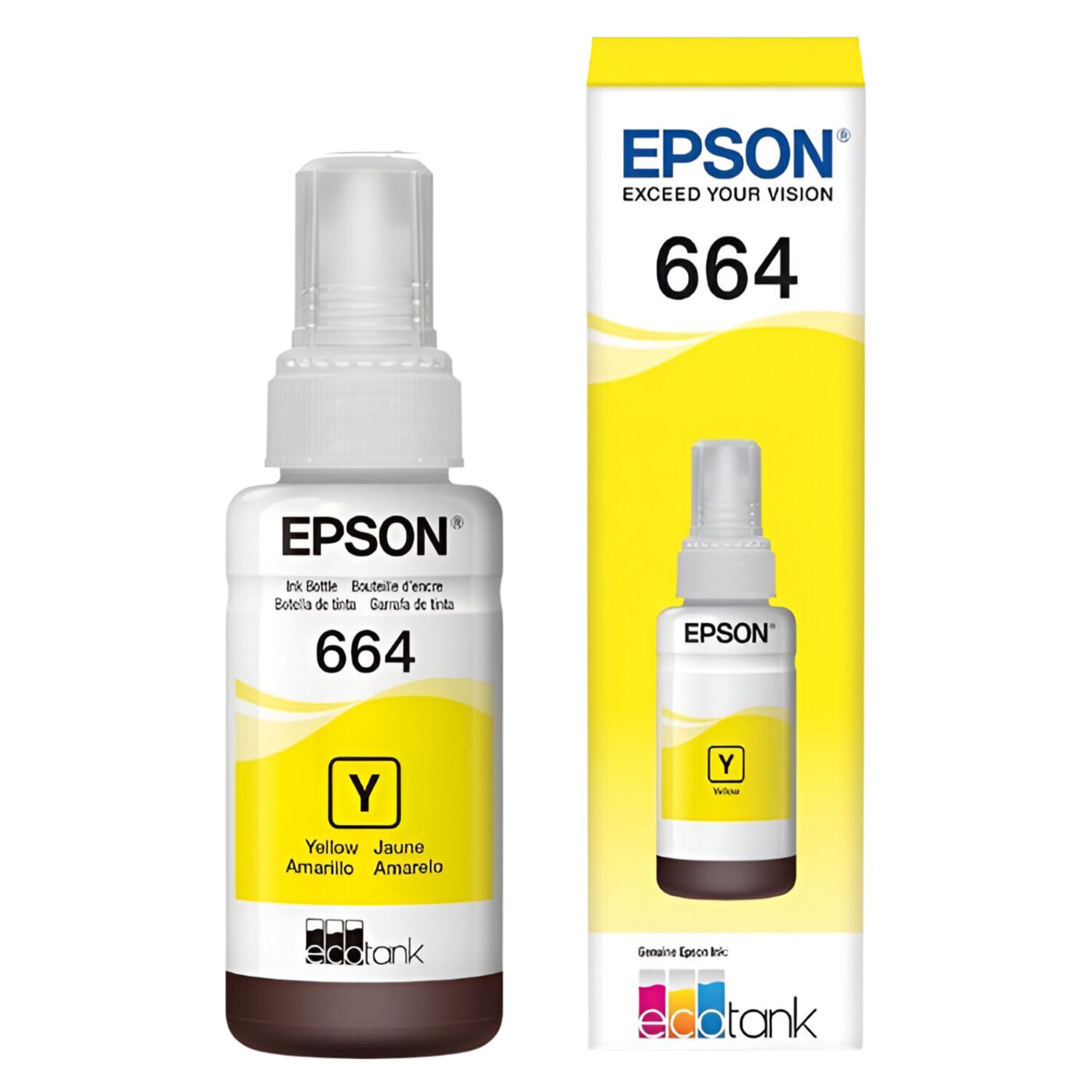Tinta Epson 664 Original Amarillo 70ml Premium Edition image number 1.0