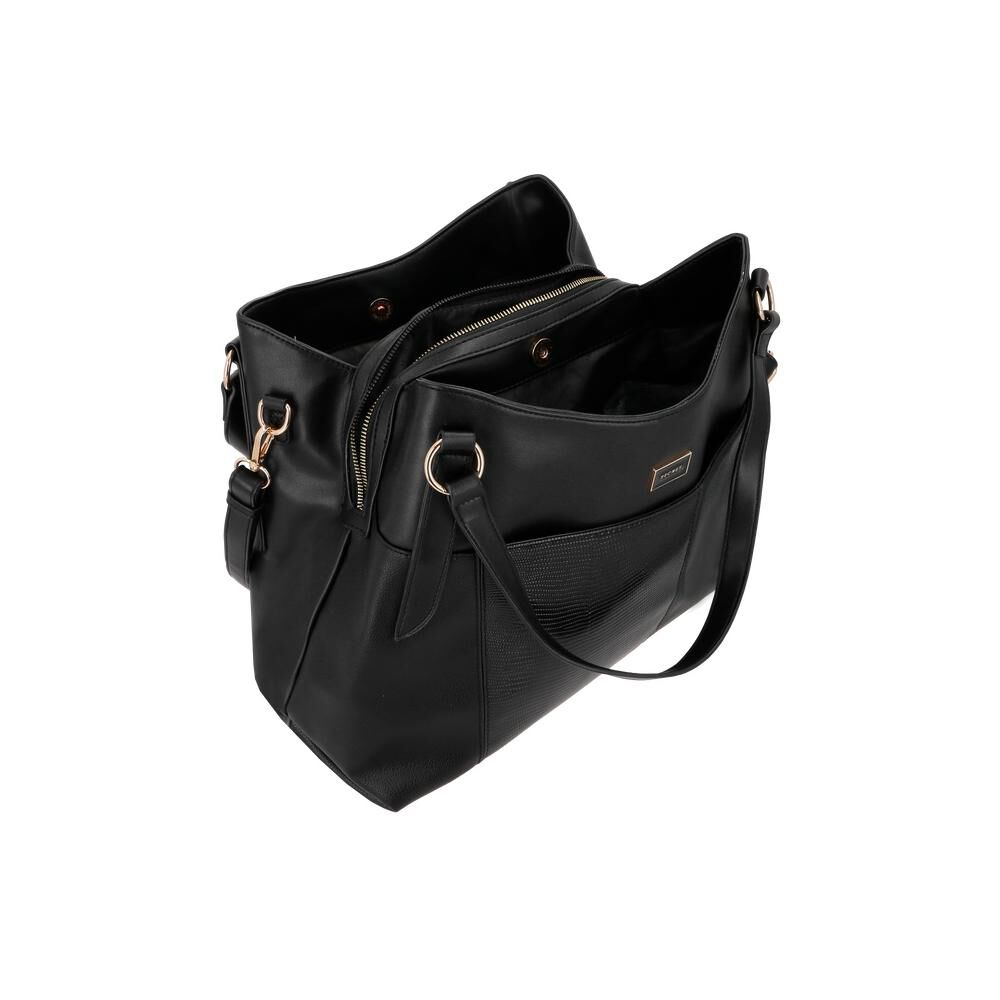 Cartera De Hombro Secret Pretoria Sc6 L Negro image number 3.0
