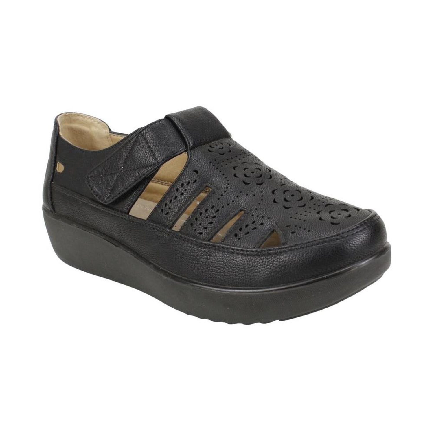 Sandalia Mujer New Walk Sandalia Negro image number 1.0