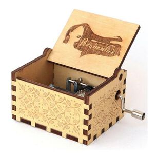 Caja Musical Madera Pocahontas