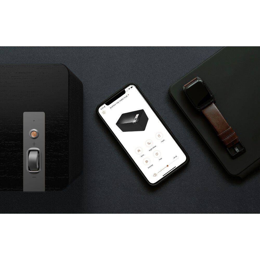 Parlante Bluetooth The Three Plus Negro Klipsch image number 9.0