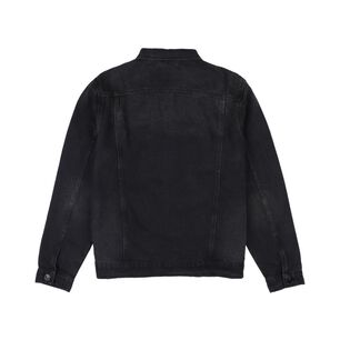 Chaqueta Denim Slim Hombre Az Black