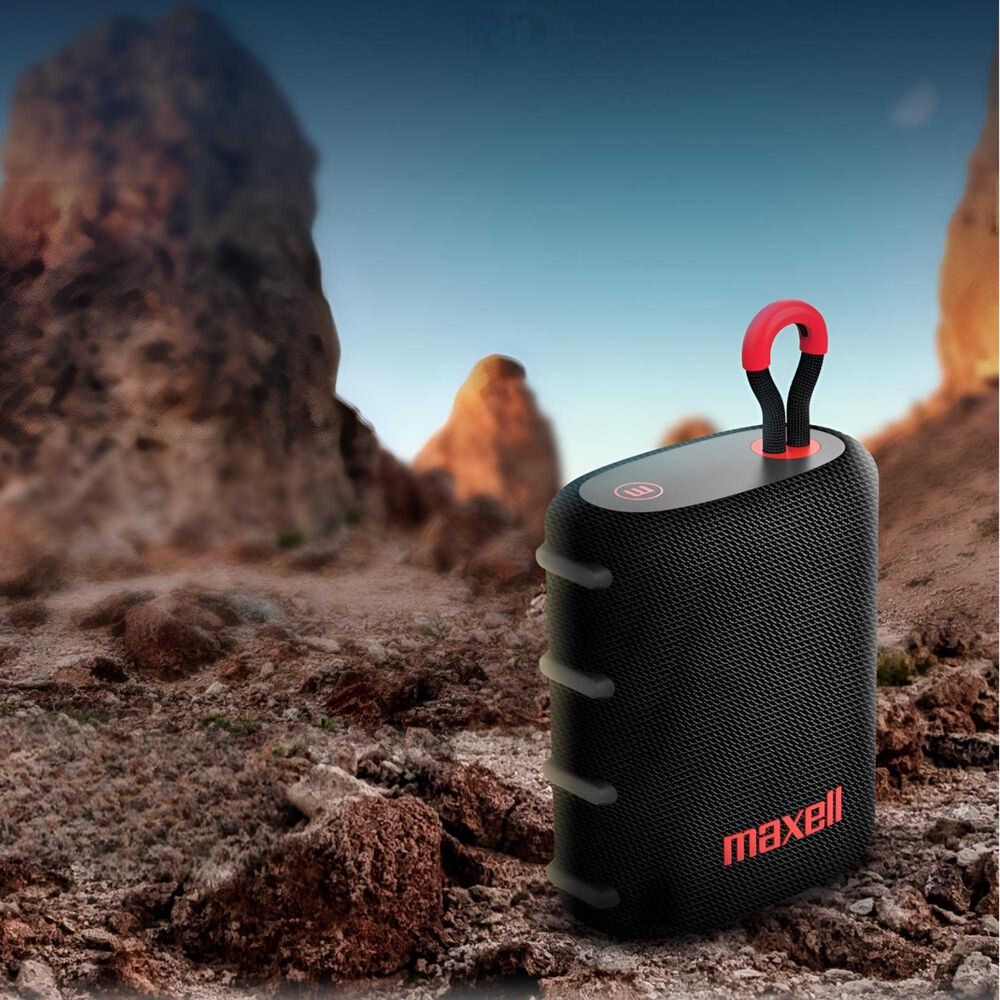Parlante Portatil Maxell Water Resistant Ipx5 Nomad Gris 5w image number 4.0