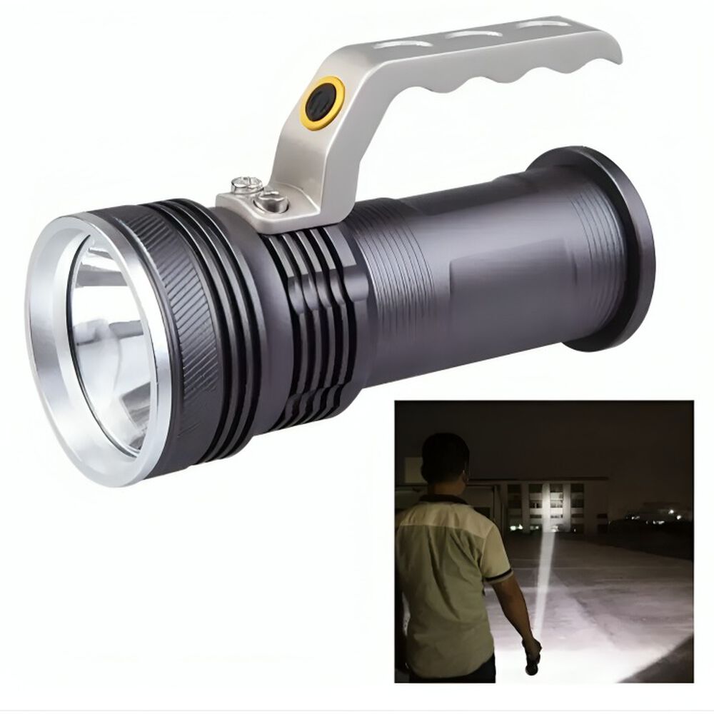 Linterna Led Táctica Recargable Larga Distancia image number 0.0