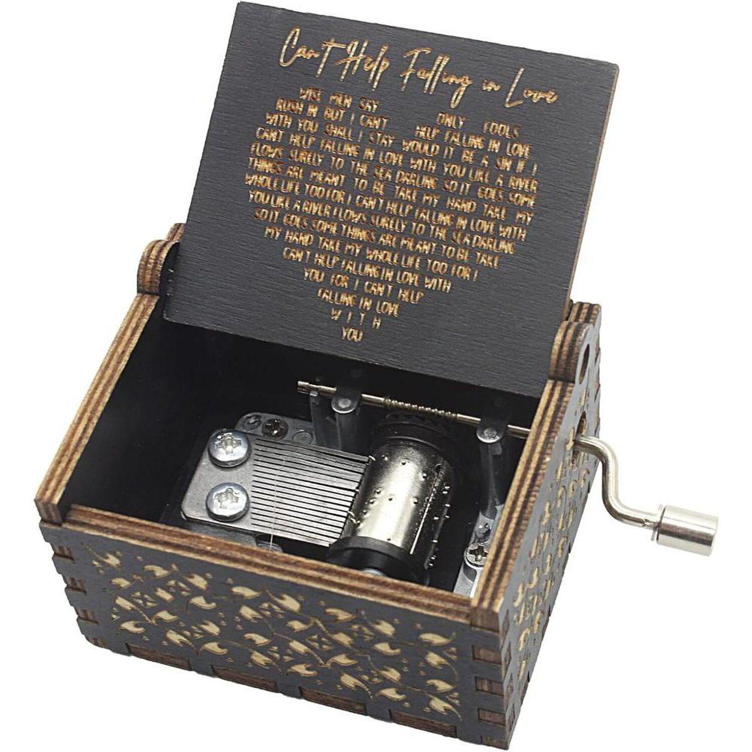 Caja Musical Elvis Can't Help Falling In Love Coraz&oacute;n Amor image number 0.0