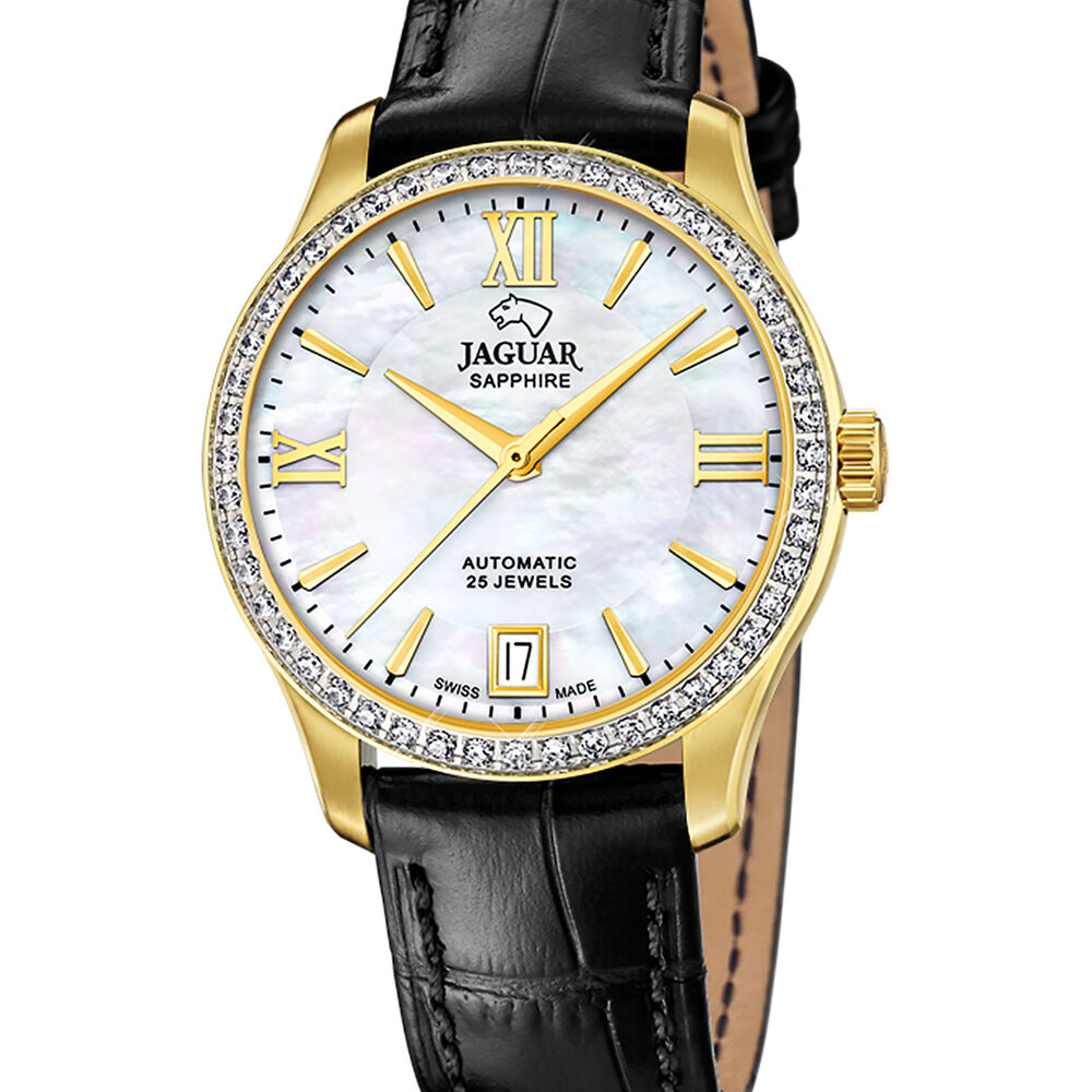 Reloj J999/a Jaguar Swiss Blanco Mujer Automático image number 0.0