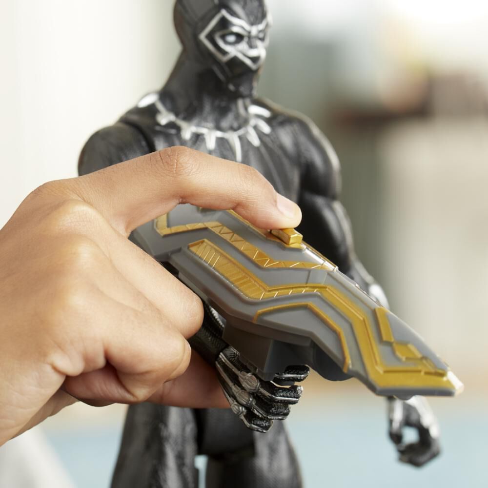 Figura De Accion Avenger Blast Gear Titan Black Panther image number 2.0