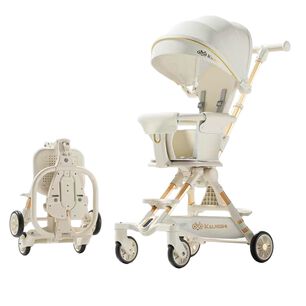 Coche De Paseo &Uacute;ltra Compacto Lubabycas Blanco