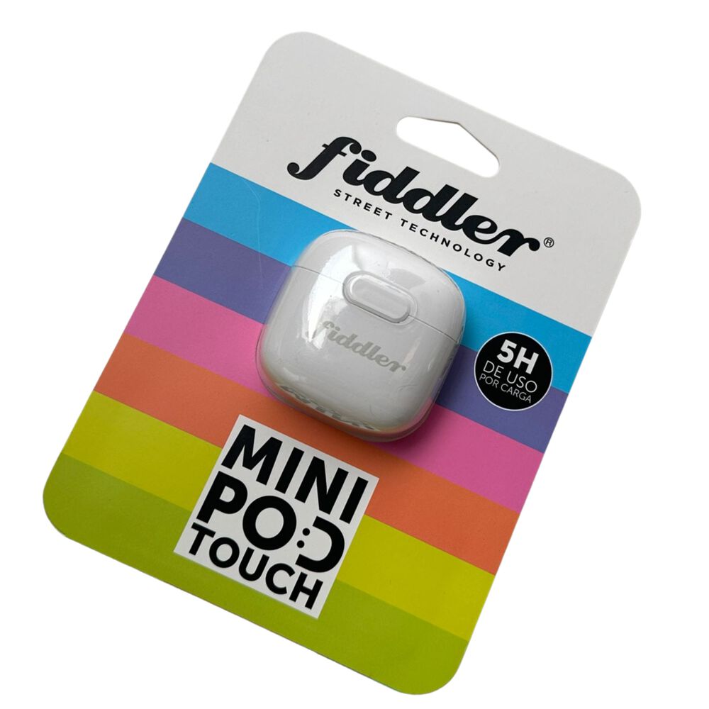 Audifono Fiddler Colors Blanco Mini Pod Touch Inalambrico image number 2.0