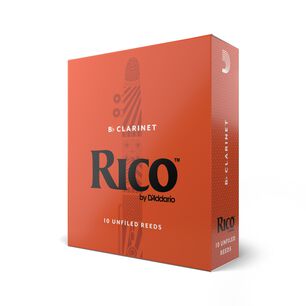 Ca&ntilde;a Clarinete Bb 3.0 Pack 10 Rico Rca1030 Daddario