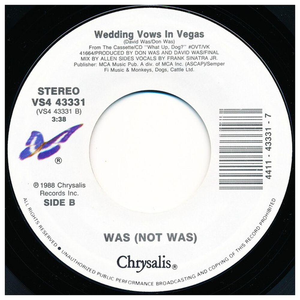 Was (not Was) - Walk The Dinossaur | 7" Single Vinilo Usado image number 1.0