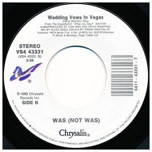 Was (not Was) - Walk The Dinossaur | 7" Single Vinilo Usado