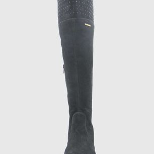 Bota Cuero Negro V&iacute;a Franca Art. 5916022preto