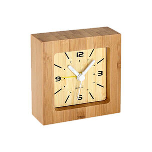 Reloj Despertador Bambú Ecológico