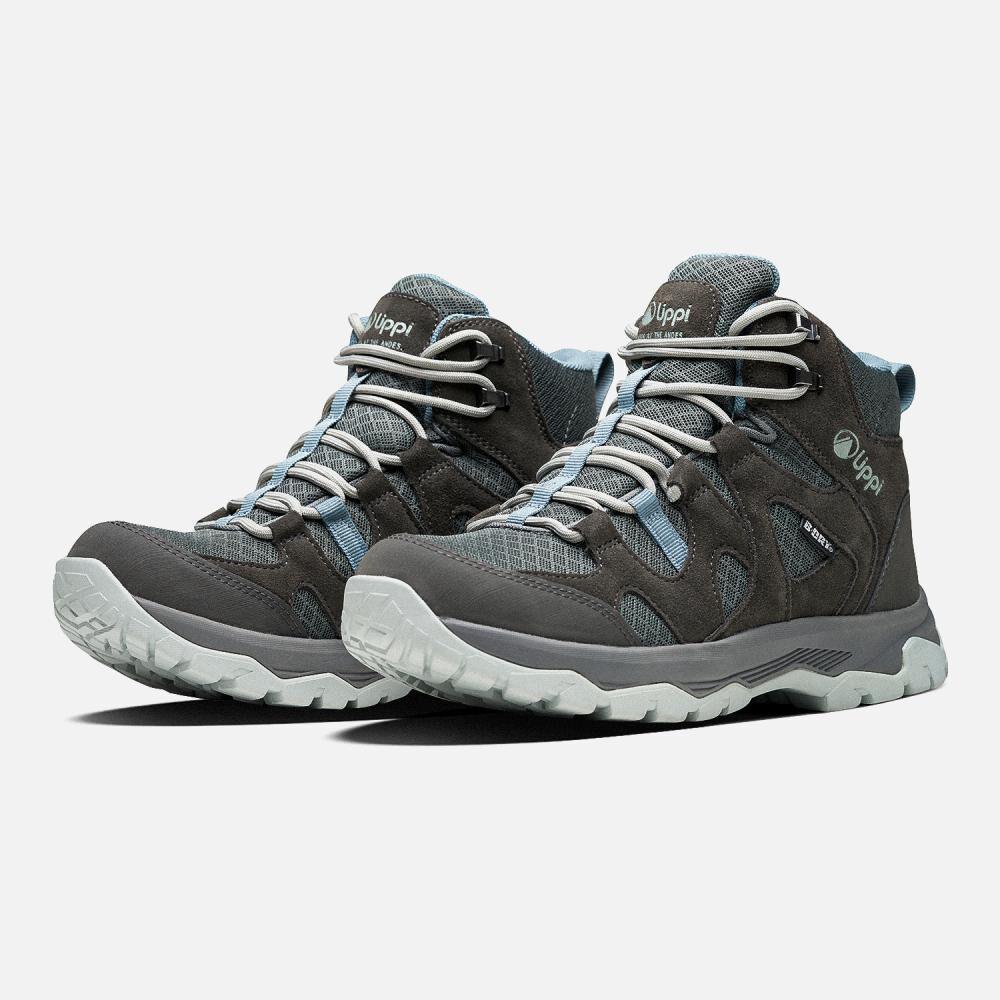 Zapatilla Outdoor Mujer Lippi Tellus Mid Waterproof image number 1.0