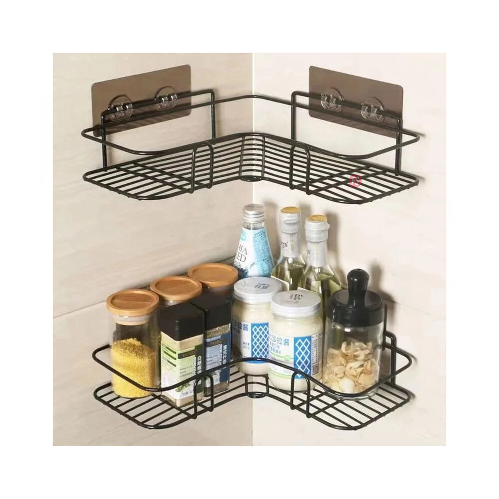 Organizador De Ducha Esquinero Adhesivo Inoxidable - Ps image number 2.0