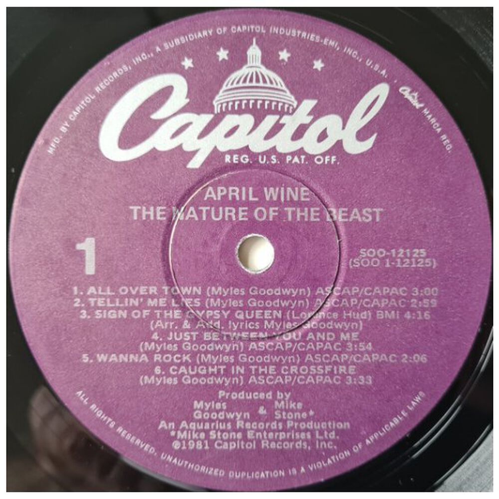 April Wine - The Nature Of The Beast | Vinilo Usado image number 3.0
