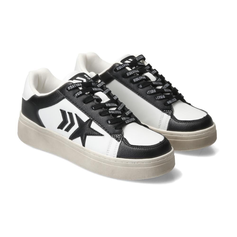 Zapatilla Urbana Mujer Rolly Go Black image number 1.0