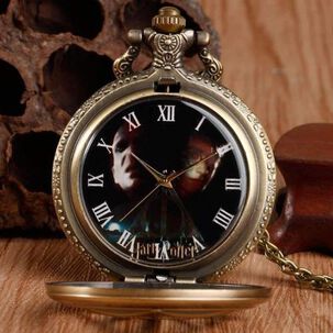 Reloj De Bolsillo Harry Potter Reliquias De La Muerte