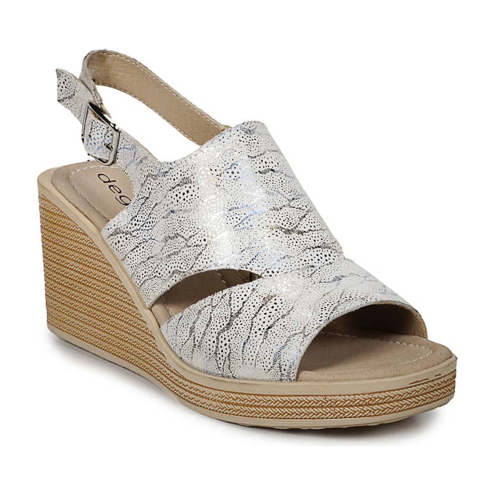 Sandalia Cuero Eines Beige image number 2.0