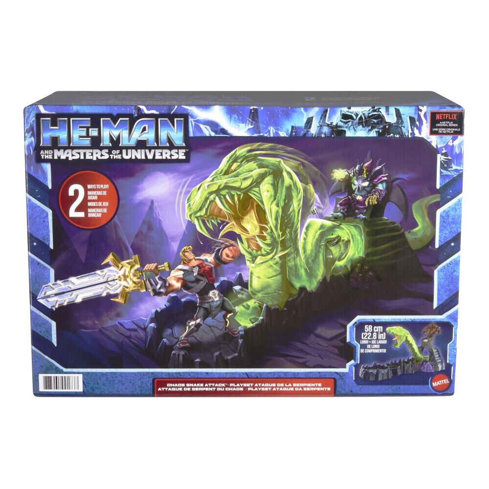 Figura De Acción Masters Of The Universe Playset Ataque De La Serpiente image number 3.0