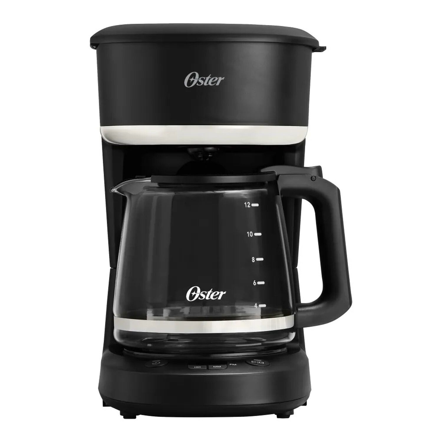 Oster Cafetera Programable Capacidad 12 Tazas Bvstdcp121b Con Filtro Reutilizable image number 0.0