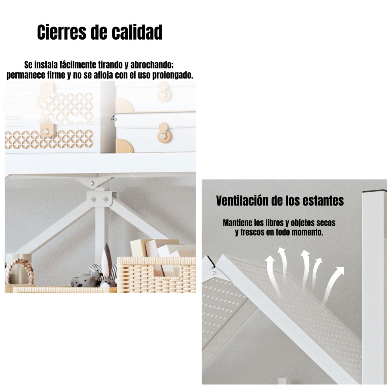 Estante Met&aacute;lico Librero Plegable 5 Niveles 100cm Wall image number 4.0