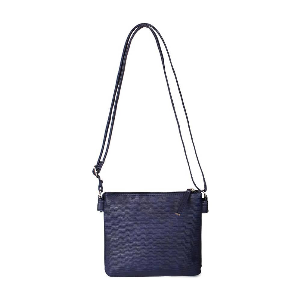 Cartera Cruzada Leeway Azul Nautica image number 2.0