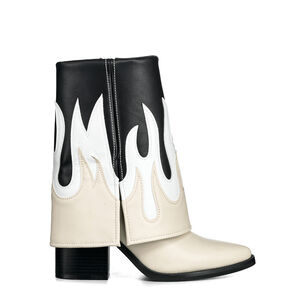 Botas Largas Mujer Eco Cuero De Moda Taco Alto Weide Dh83