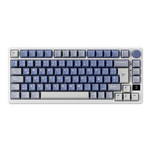 Teclado Mecánico Inalámbrico Rkm75 Ocean Blue 75% Español