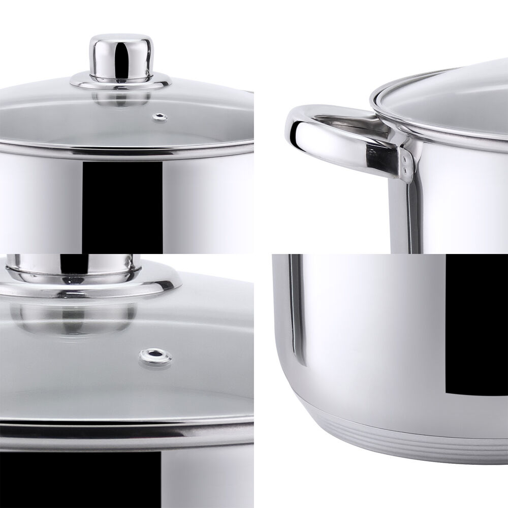 Bater&iacute;as 6 Piezas Acero Inoxidable Dresden Gris image number 4.0