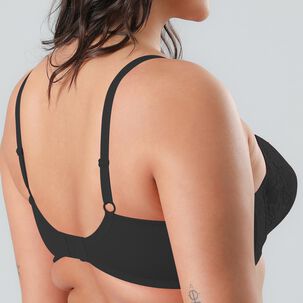 Sosten De Encaje Y Soporte Natural Mujer Flores 10750-2